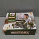 TOY Life 58PCS Magnetic Tiles Military, Army Toys Building Set for Kids Ages 4-8, STEM Magnetic Building Blocks for Toddler 3-5, Educational Magnet Tile Army Men Base Set for Boys & Girls Ages 3+