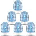 6 Packs Indoor Bug Zappers, Fly Traps for Indoors, Insect Traps for Home Mosquito Killer
