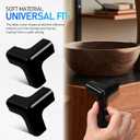 Veemoon Table Corner Protective Pads - 4 Pack Soft PVC Edge Guards for Baby Safety Easy Installation Universal Fit for Furniture