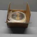 CAROTE Non Stick Frying Pan Skillet,10" Nonstick Fry Pan with Glass Lid, Egg Pan Omelet Pans, Granite Cookware PFOA Free White Granite, 10-Inch