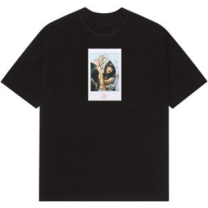Lisa Unisex Adult Official Polaroid T-Shirt, Black (XX-Large)