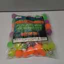 ArtCreativity Halloween Glow in the Dark Bouncing Balls, Bulk Pack of 72, 6 Halloween Theme Designs, 1.25 Inch High-Bounce Balls for Kids, Trick or Treat Giveaways, Party Favors and Goodie Bag Fillers