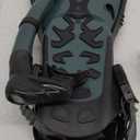 KUYOU Equipo de esnrquel para adultos  Mscara de esnrquel de visin amplia de 180 y juego de esnrquel superior seco completo para esnrquel, natacin, entrenamiento (Dark Celadon)