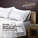 TEXAS LINEN CO. 100% Egyptian Cotton Pillowcases Queen Size Set of 2 - Luxury 2000 Series Standard/Queen Pillow Cases, Cooling, Envelope Closure Hotel Quality Pillowcase (21 x 32, Dark Grey)