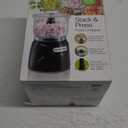 Hamilton Beach Electric Vegetable Chopper & Mini Food Processor, 3-Cup, 350 Watts, for Dicing, Mincing, and Puree, Black (72850)