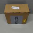 AmazerBath Soap Dispenser, 1 Pack Glass Soap Dispenser with Pump Stainless Steel, 17 Oz Hand Soap Bottles Bathroom Kitchen, Clear