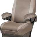 Covercraft Seat Glove Universal Seat Cover for RVs and Vans, Single Bucket Seat (Tan/Tan)