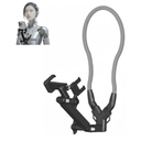 Neck Phone Holder, Hands-Free Chest Mount for Recording & POV Vlog, Phone Neck Mount with Adjustable Clip & Strap for iPhone Android, Cooking Fitness Fishing Content Creator