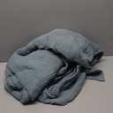 EMME Cotton Blanket Queen Size for Bed Soft Large Muslin Bed Blankets 90"x90" Lightweight Breathable Layering Bedspread All Season Gauze, Teal