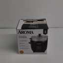 Aroma Housewares ARC-363-1NGB 3 Uncooked/6 Cups Cooked Rice Cooker, Steamer, Multicooker, 2-6 cups, Black