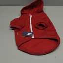 iChoue Pug Clothes Hoodies for Dogs Puppy French Bulldog Frenchie English Boston Terrier Bully Pitbull Sweatshirt Sweater Clothing Cold Weather Winter Coats - Dark Red/Small (Small ( 5 - 15 lbs ))