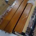 Zinus Leah Bamboo Platform Bed Frame with Headboard, No Box Spring Needed, Wood Slat Support, Easy Assembly, King