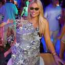 40Pcs Disco Ball Cake Toppers Silver Balls Cake Decorations with Silver Mirror Balls Happy Birthday Cake Topper Star Cake Toppers for 70s 80s 90s Disco Music Dance Themed Party Decorations Supplies