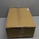 Clear Storage Bins with Lids - 4 Tier Plastic Bins with Wheels, Stackable Storage Bin, Closet Organizers Box for Bedroom, Living Room, 23 QT Folding Box with Magnetic door (White)