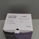 4-in-1 Electric Balloon Pump for All Balloons,Portable Dual Nozzle 600W Air Pump for Balloons,High Power Balloon Blower for Latex Foil 260q Mylar Balloon,Inflation Pool Float and Sports Balls (Violet)