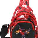 Kids Toddler Cute Cartoon Animal Sling Bag Small Crossbody Shoulder Bag Chest Bag for Boys Sport Travelling Hiking