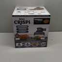 Ninja Crispi 4-in-1 Glass Air Fryer | 450F | Non-Toxic | 4QT & 6-Cup Glass Containers w/Lids | Microwave, Freezer, Dishwasher Safe | Max Crisp, Air Fry, Bake, Recrisp | Cyberspace Gray, FN101GY