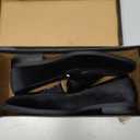 JITAI Mens Velvet Loafers Dress Shoes Loafers for Men Tuxedo Suit Shoes, Black/24, 10 US