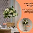 Cylinder Stands for party, 3PCS Elegant Gold Metal Plant Round Pedestal Stand, Display Stand Tables Cake Stand for Party Weddings Birthday Backdrop Decorations
