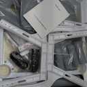 Brelley Kids Table and 2 Chairs Set, Height Adjustable Toddler Desk and Chair Set, Graffiti Desktop, Classroom/Daycare/Home, Children Multi-Activity Table for Ages 3-8 (Grey)