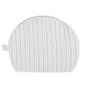 Boppy Wedge Pregnancy Pillow - Compact Support Wedge Maternity Pillow for Back, Knees, Pelvic Floor at Home, Office & Travel with Washable Knit Cover - Gray Modern Stripe