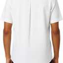 French Toast Boys Short Sleeve Classic Poplin Dress Shirt (White)