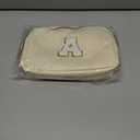 2025 Graduation Gifts for Her Women Girls,Personalized Belt Bag Waist Packs Trendy Fanny Pack Crossbody Bags,Initial White A,Cream Bag