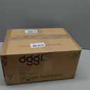 Oggi Stainless Steel Roll Top Bread Box for Kitchen Countertop with Frosted Plexilass Lid - Fits Multiple Loaves of Bread and Other Freshly Baked Goods Including Cookies, Bagels, Muffins, 15 x 7.25 x 1 inches