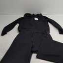 INSPARK 2 Piece Sets for Women 1/2 Zip Sweatsuit Loose Fit Sweatshirt Straight Leg Pants 2025 Matching Outfit Fall Tracksuit
 M