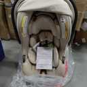 Chicco KeyFit Max Zip ClearTex Infant Car Seat and Base, Rear-Facing Seat for Infants 4-30 lbs., Infant Head and Body Support, Compatible with Chicco Strollers, Baby Travel Gear, Sierra/Beige, Manufacturing date: Feb 2026