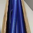 VINGLI Pool Vacuum Cleaner Automatic Sweeper Swimming Pool Creepy Crawler Vacuum with 33FT Hoses (Navy Blue & White)