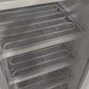 Frigidaire Upright Freezer, 6.5 cu. ft., Deep Freeze, Vinyl Coated Metal with Wire Shelving, Compact for Kitchen, RV, Dorm, Cabin, and Trailer, Platinum Design Series, Silver - 21D x 23W x 56H