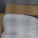 AAAAAcessories D-Shaped Chair Cushions, 2" Thick Dining Chair Pads with Ties and Removable, Machine-Washable Cover, 17" x 16", Set of 2, Wine Red