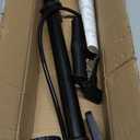 Bike Pump Floor, Advanced Bike Tire Inflator, Bicycle Hand Air Pump with Dual Presta and Schrader Valves, Handheld Pump, Suitable for Road and Mountain Bikes, Baby Stroller, Balls