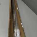 Antique Bronze Disc Curtain Rods, 84-144 Inches Window Curtain Rod,Adjustable Room Darkening Drapery Rod with Aluminum Finials and Brackets,Wrap Around Design