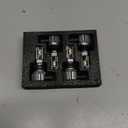 NOVSIGHT H11 9005 LED Light Bulbs - 500% Super Brighter 6500K Cool White, Fanless Light, 1:1 Design, Plug and Play 3 Mins Installation, H8 HB3 Automotive Fog Lamps, Pack of 4