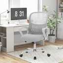 Yangming Office Chairs with Lumbar Support, 250 lb Capacity Grey