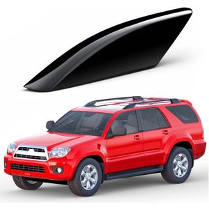 Car Roof Rack End Caps Compatible with Toyota 4Runner 4WD N210 2003 2004 2005 2006 2007 2008 2009 Roof Rail End Cap Roof Rack Cover Shell Protection
