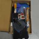 OEM Back Glass Replacement Compatible with iPhone 15 pro 6.1 Inches with Camera Frame and Camera Lens + Professional Repair Tool Kit and Installation Instruction (Natural Titanium)