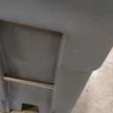 Rubbermaid Commercial Products BRUTE Rollout Plastic Trash/Garbage Can/Bin with Wheels 65 Gal for Restaurants/Hospitals/Offices/Back of House/Warehouses/Home (Gray)