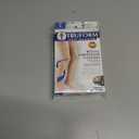 Truform 20-30 Mmhg Compression Stockings for Men & Women, Thigh High Length, Dot Top, Closed Toe, Beige, Medium (Medium (1 Pair))