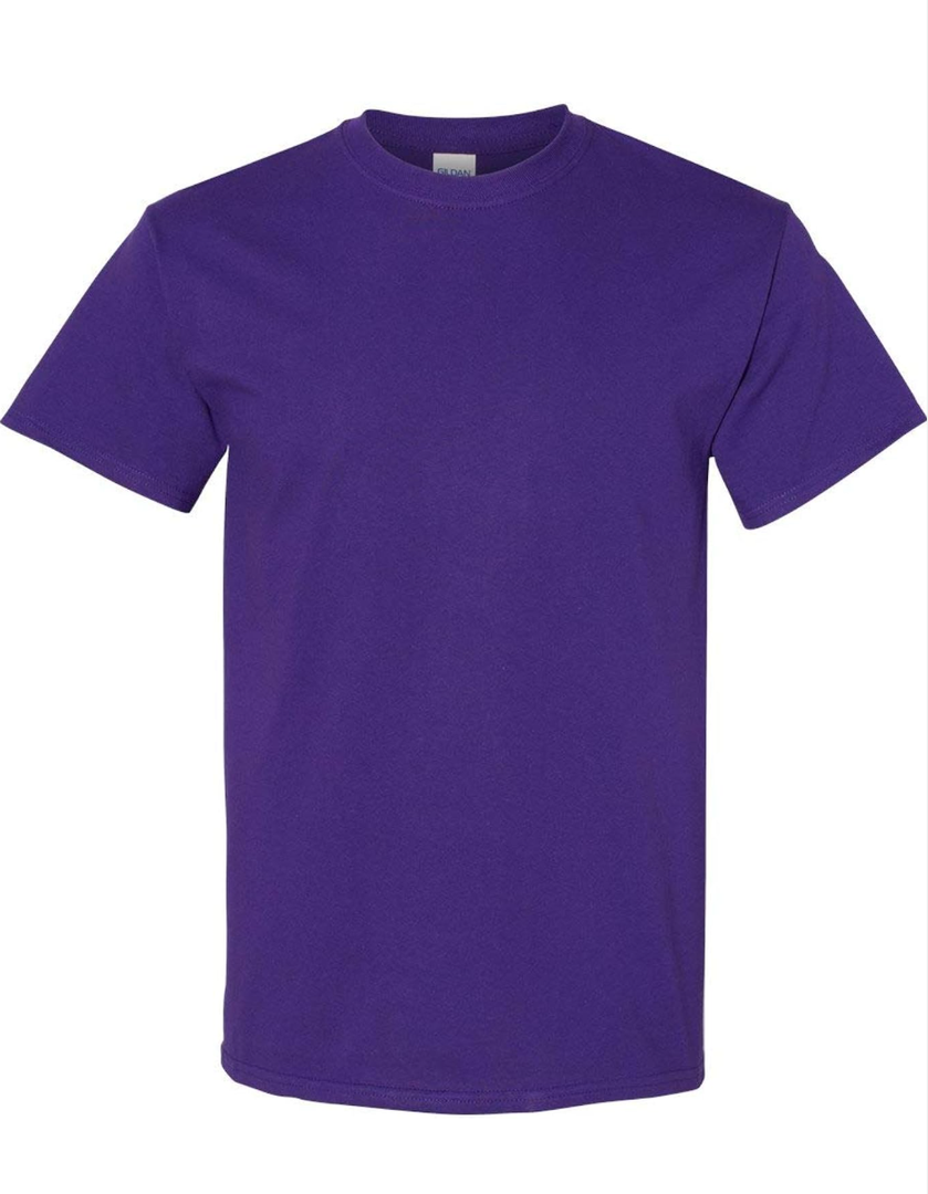 Gildan Men's Heavy Taped Neck Comfort Jersey T-Shirt, M