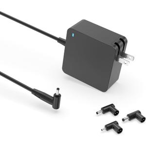 Nicpower Laptop Charger Compatible with Asus Vivobook 15 17 16, Flip 14, S15 S14 S13, Go 14 15 12, Replacement for Zenbook, Eeebook, Experbook Computer Power Cord, Round Connector, 65W, 45W, 33W