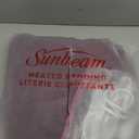 Sunbeam Royal Ultra Fleece Heated Electric Blanket King Size, 90" x 100", 12 Heat Settings, 12-Hour Selectable Auto Shut-Off, Fast Heating, Machine Washable, Warm and Cozy, Claret