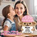 Crochet Sheep Gifts for Mom Christmas,I Wool Always Love Ewe are Best Mom Ever Gifts from Daughter Son,Funny Handmade Xmas Stocking Stuffers Gift Ideas for Step Bonus New First Time Mama Mother in Law