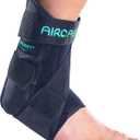 Aircast Airsport Ankle Brace for Chronic Ankle Instability - Durable and Comfortable, Medium, Right