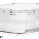 [8-Pack,30 oz]Glass Meal Prep Containers,MCIRCO Glass Food Storage Containers,Airtight lunch Containers with Lids, Microwave, Oven, Freezer and Dishwasher, White