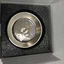 54mm Espresso Dosing Funnel and Puck Screen Set Magnetic Coffee Dosing Ring And Filter for Portafilters Compatible with 54 mm Breville Portafilter Basket Premium Espresso Machine Accessories (Silver)