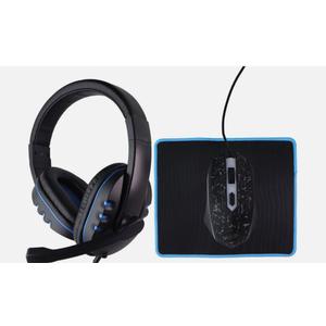 iLive Gaming Bundle - Headphones  / Mouse + Pad - Black (IAGMK22VP)