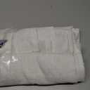 MIULEE Natural White Linen Curtains 80 Inch Length 2 Panels for Bedroom Living Room, Soft Thick Linen Textured Window Drapes Semi Sheer Light Filtering Back Tab Rod Pocket Burlap Look Decor